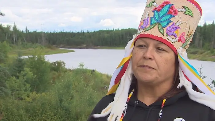 La cheffe de la Première Nation de Bloodvein River, Lisa Young.