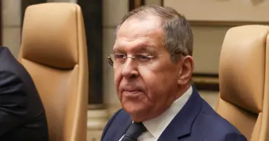 Le chef de la diplomatie russe Sergueï Lavrov à Riyad le 18 février 2025, lors de pourparlers avec les Etats-Unis.