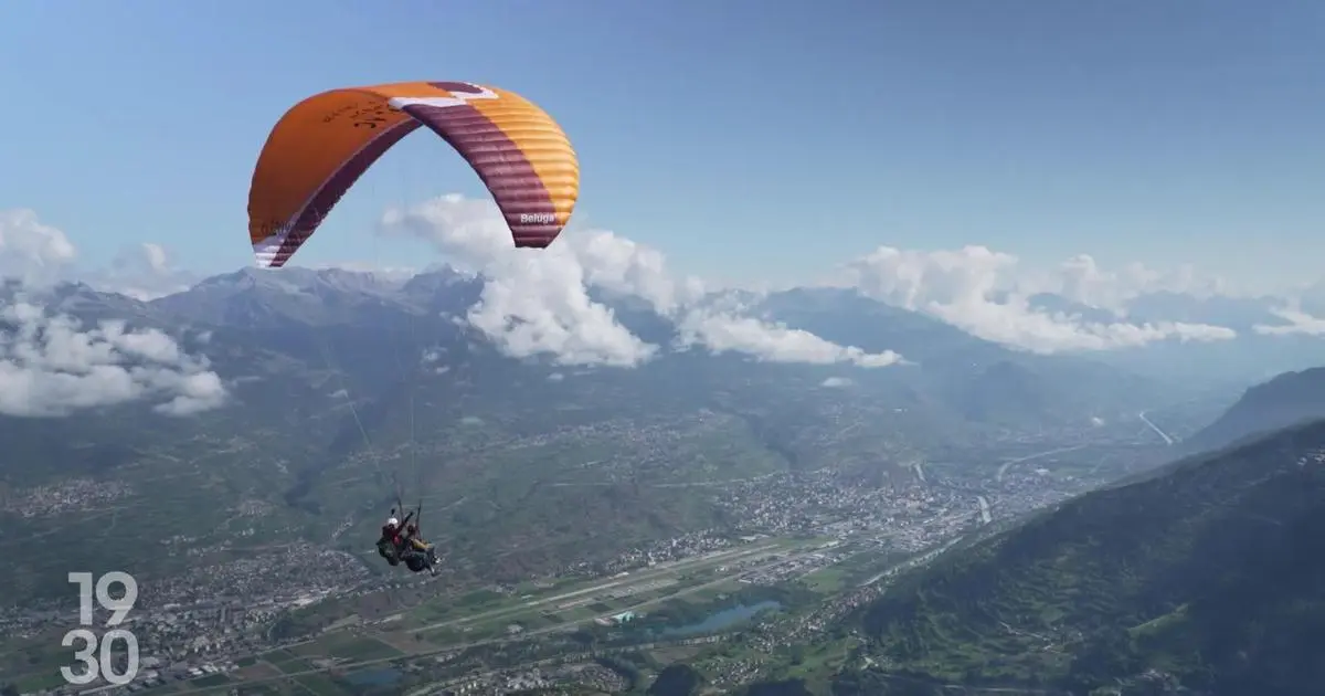 La Suisse confrontée à une vague d'accidents mortels de parapente