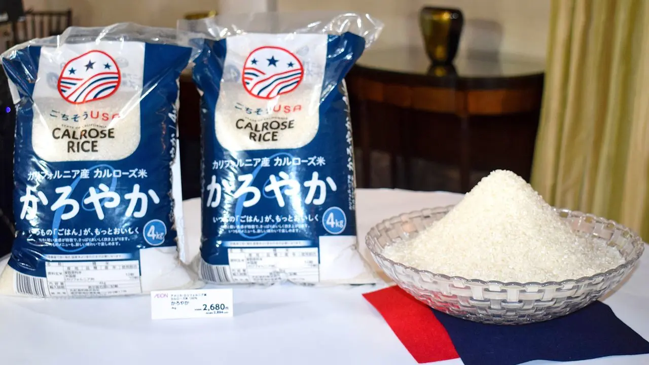 La forte hausse des importations privées de riz au Japon