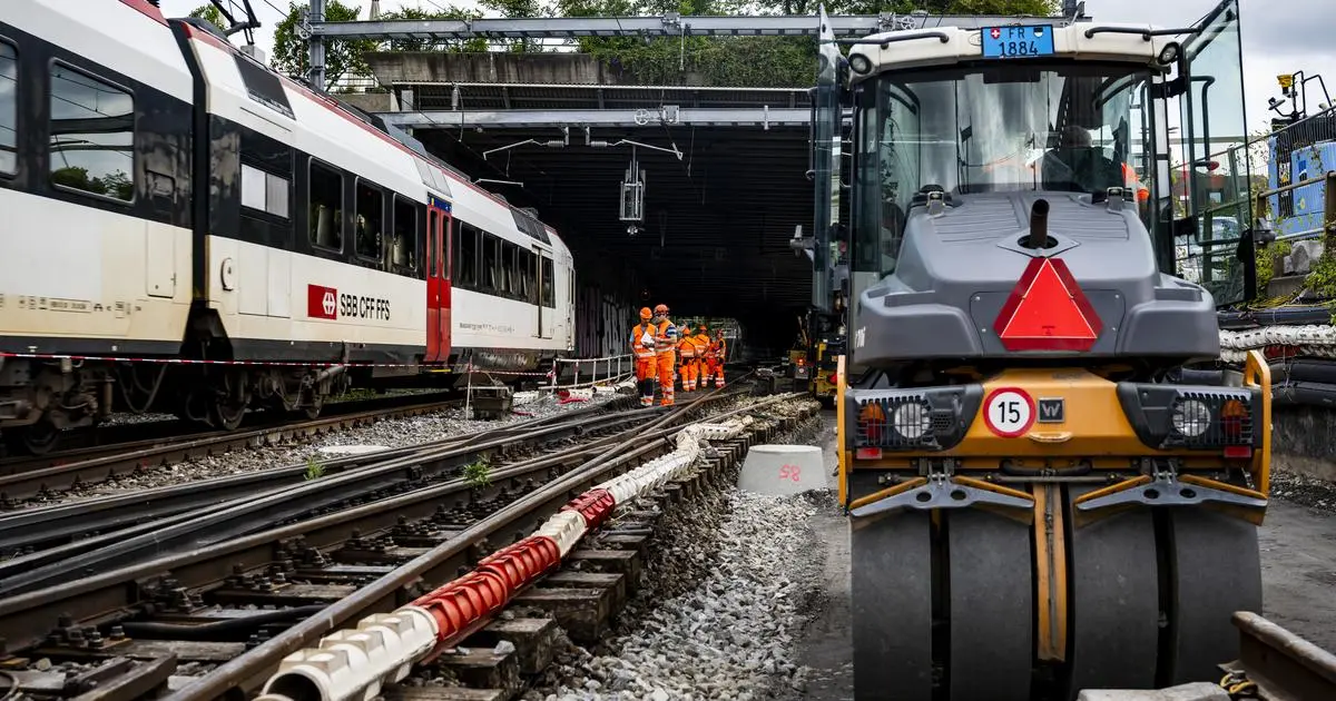 La ligne CFF Fribourg-Berne rouvrira lundi matin après des travaux cet été