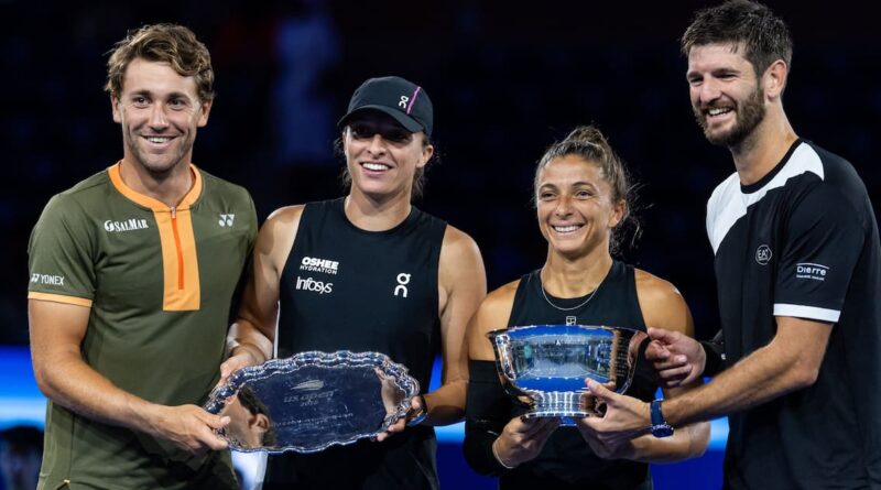 La nouvelle formule du double mixte à l’US Open : du hourra tennis clinquant, élitiste et, en définitive, fade