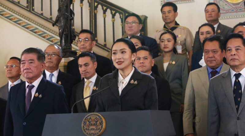 La première ministre thaïlandaise Paetongtarn Shinawatra a été destituée par la justice - Le Temps