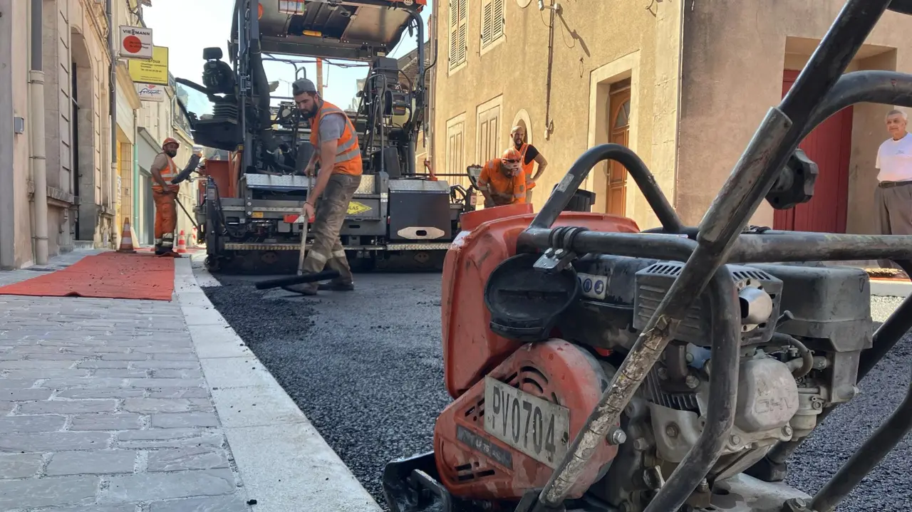 La réfection de la rue Diderot a Châteauroux aura été « un chantier compliqué »