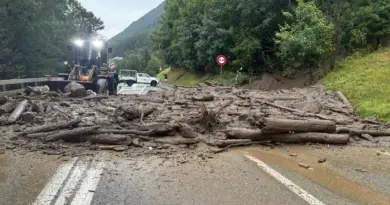 La route du Grand-Saint-Bernard temporairement coupée après le débordement de deux torrents
