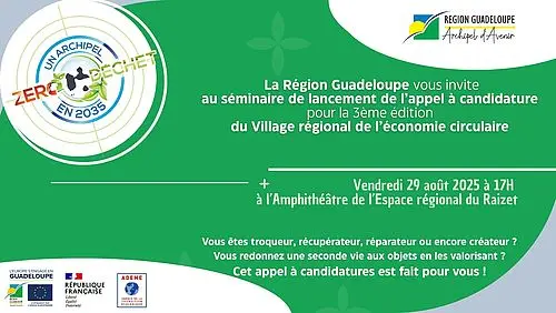 Lancement de la 3ème édition du village régional de l'économie circulaire