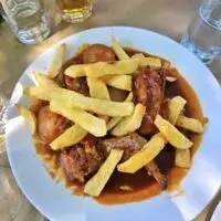 Lapin à la crétoise