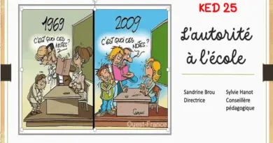 L'autorité à l'école, intervention au KED 25 - La trousse de Sobelle