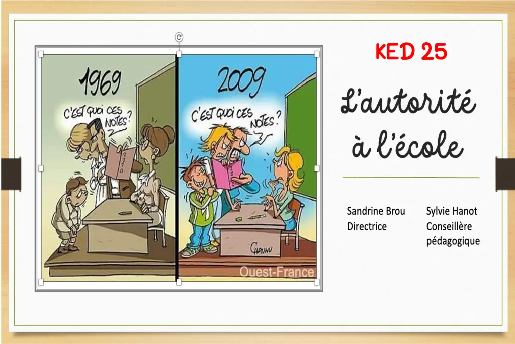 L'autorité à l'école, intervention au KED 25 - La trousse de Sobelle