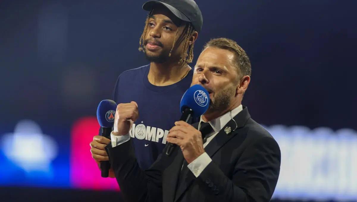 Le PSG a fait son choix définitif pour son speaker au Parc des Princes - ici