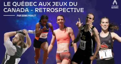 Le Québec aux Jeux du Canada - Coup d’œil rétrospectif - Athlétisme Québec