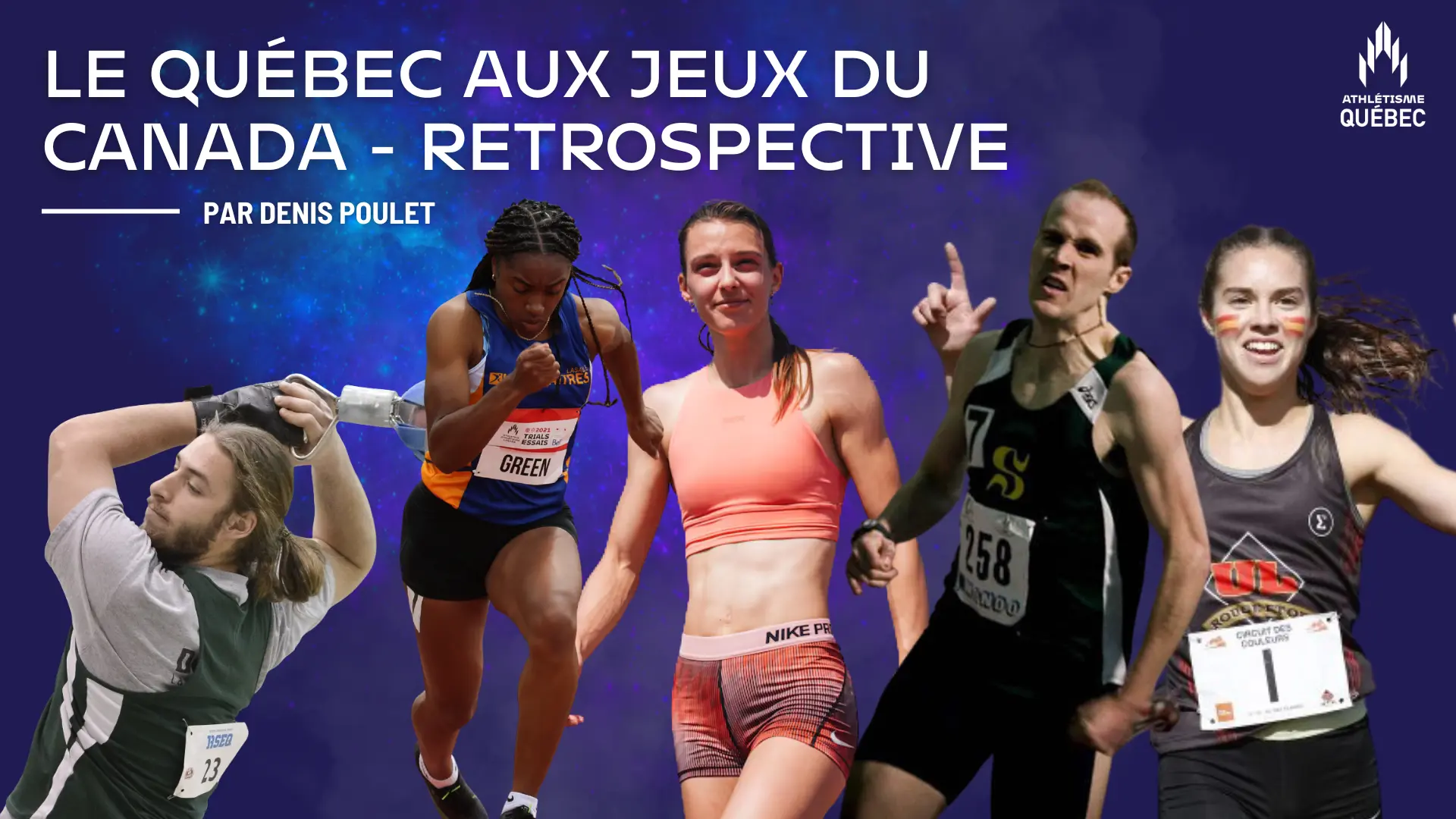 Le Québec aux Jeux du Canada - Coup d’œil rétrospectif - Athlétisme Québec