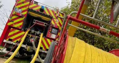 Le château de la Cosse à Veyrac victime d'un incendie après les orages en Haute-Vienne - ici