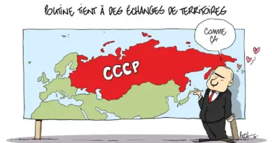 Le dessin de la semaine: Poutine voit la vie en rouge - Heidi.news