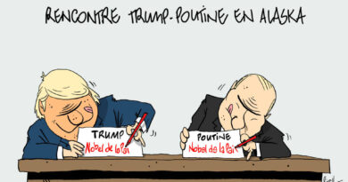 Le dessin de la semaine: Trump et Poutine en Alaska - Heidi.news