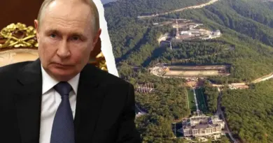 Le fastueux «palais de Poutine» a eu très chaud