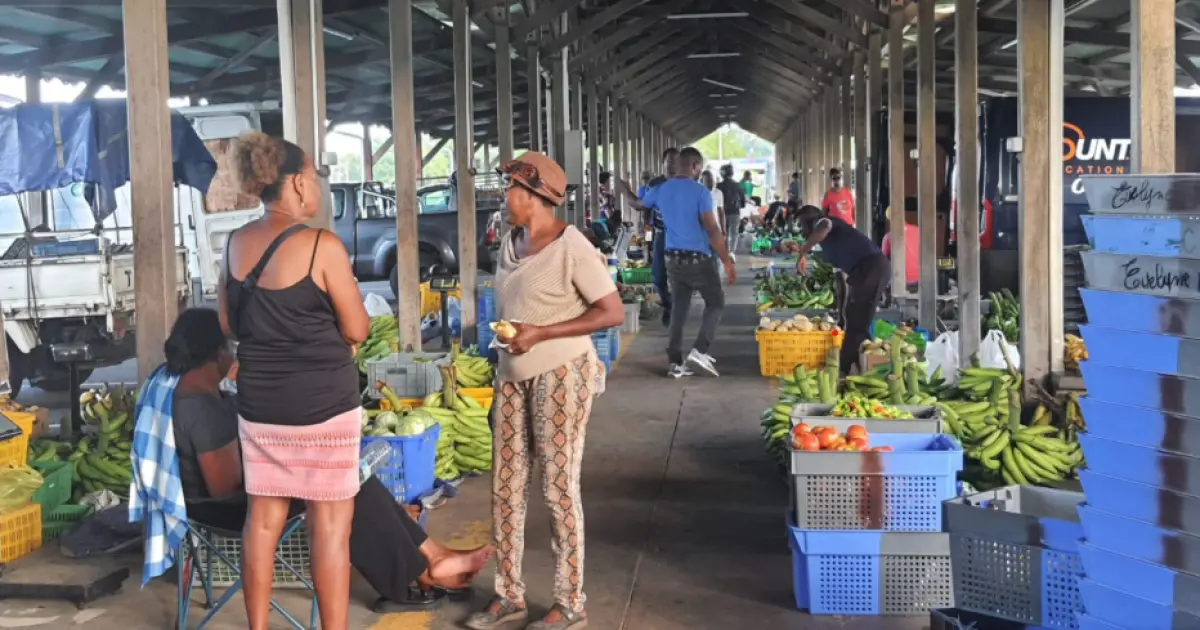 Le marché de gros de Dillon en cours de modernisation à Fort-de-France