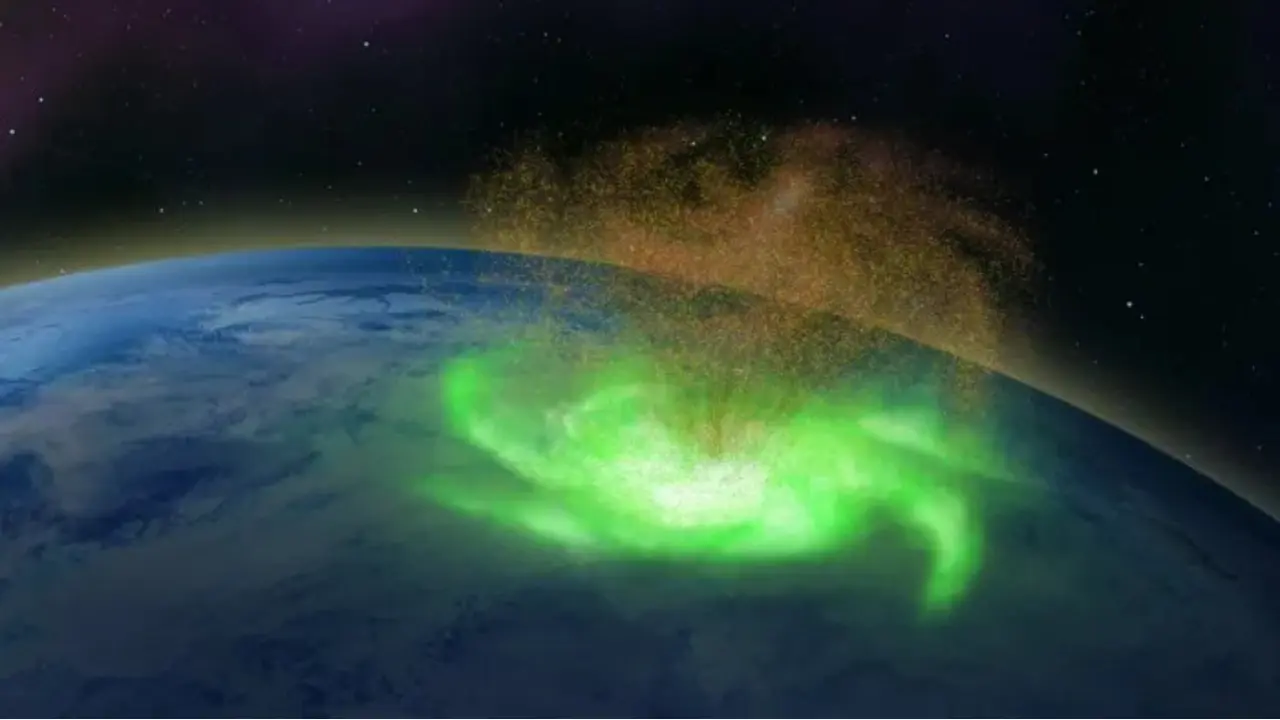 Le premier “ouragan spatial” de l'histoire a été enregistré au-dessus du pôle Nord, une étude chinoise alerte sur ses conséquences