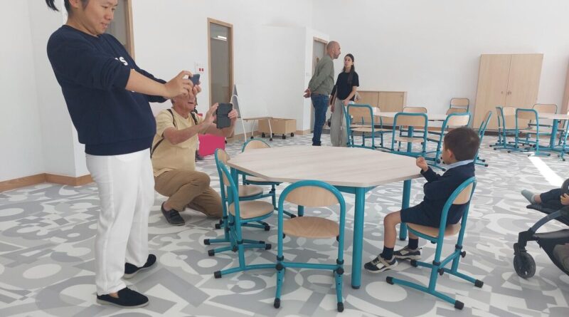 « Le quartier commence à vivre » : à Cormeilles-en-Parisis, les familles découvrent l’école de la nouvelle marina