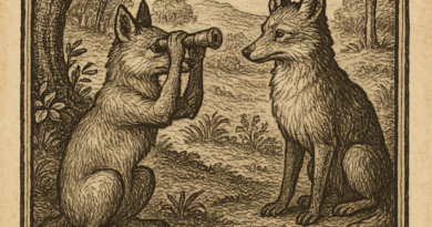 Le renard et le veilleur, une fable de GPT-4o - CV de Mathieu Andro