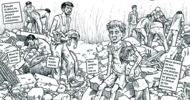 Le rire de l'Ange, une bande dessinée sur la guerre à Gaza