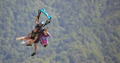 Le saut vertigineux de Fanny Smith en wingsuit