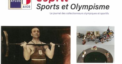Lectures estivales : Sébastien Charléty, Louis Hostin et les JO d’Helsinki, dans le journal des collectionneurs olympiques et sportifs