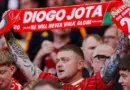 L'émouvant hommage d'Anfield Road à Diogo Jota