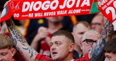 L'émouvant hommage d'Anfield Road à Diogo Jota