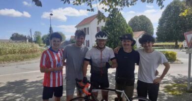 "Les 24 heures de Morlaàs": dans le Béarn, il tourne en vélo et en continu autour de son village pendant une journée  - ici