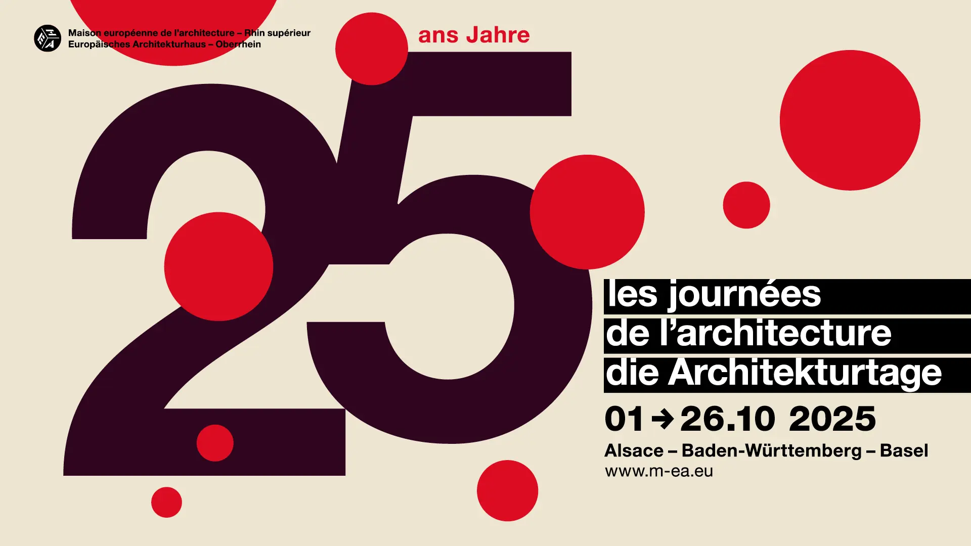Les 25 ans des Journées de l'architecture, ça se fête avec la MEA !