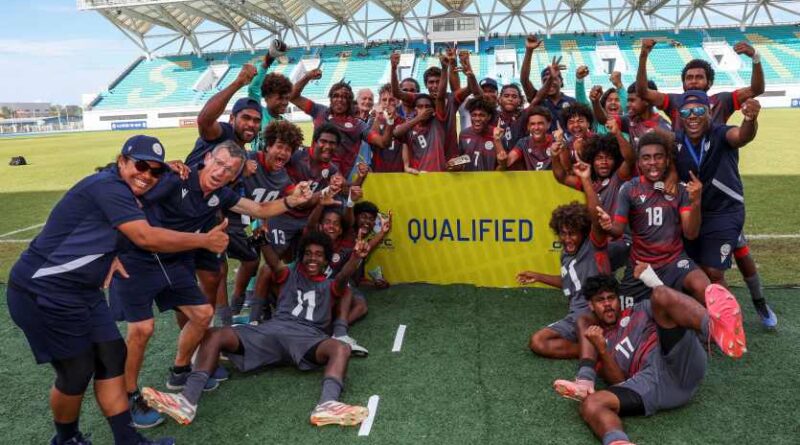 Les Calédoniens se qualifient pour la coupe du monde U17 au Qatar