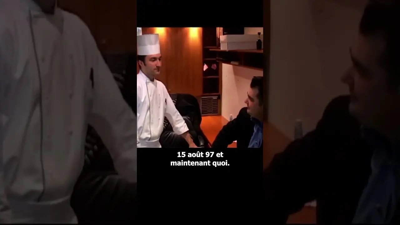 Les adieux pudiques de Jean-François Piège #shorts