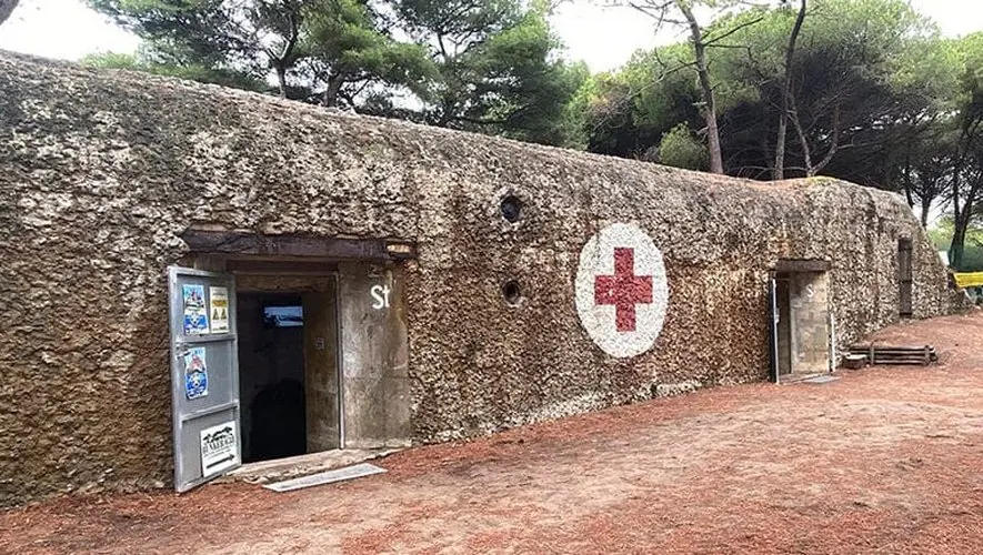 Les bunkers de la Tamarissière, vestiges de l’Occupation allemande à Agde.