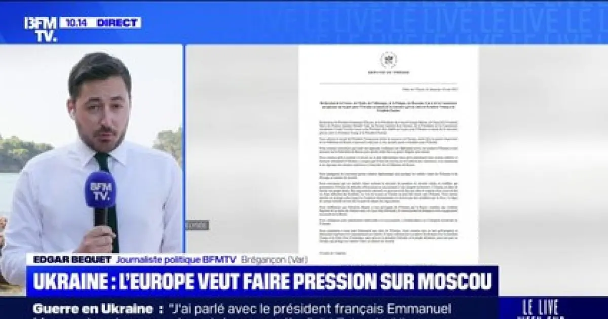 Les dirigeants européens dont Emmanuel Macron appellent Trump et Poutine à ne pas exclure l'Ukraine des négociations pour la paix : Actualités - Orange