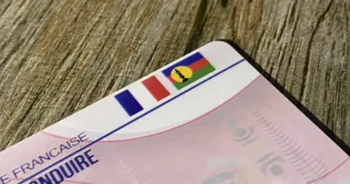 Les drapeaux français et du FLNKS disparaissent du permis de conduire