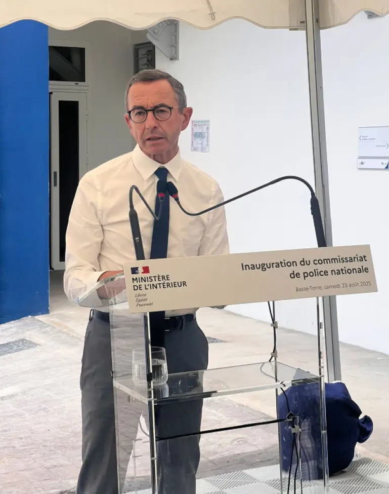 Les premières annonces de Bruno Retailleau pendant sa visite en Guadeloupe