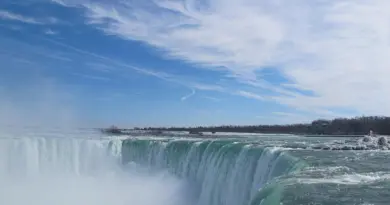 Canada, nature, mountains, Niagara Falls, Northern Lights, maple leaf, cityscape