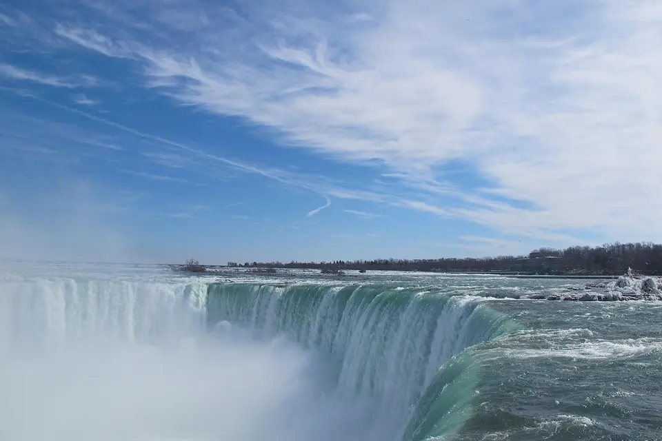 Canada, nature, mountains, Niagara Falls, Northern Lights, maple leaf, cityscape