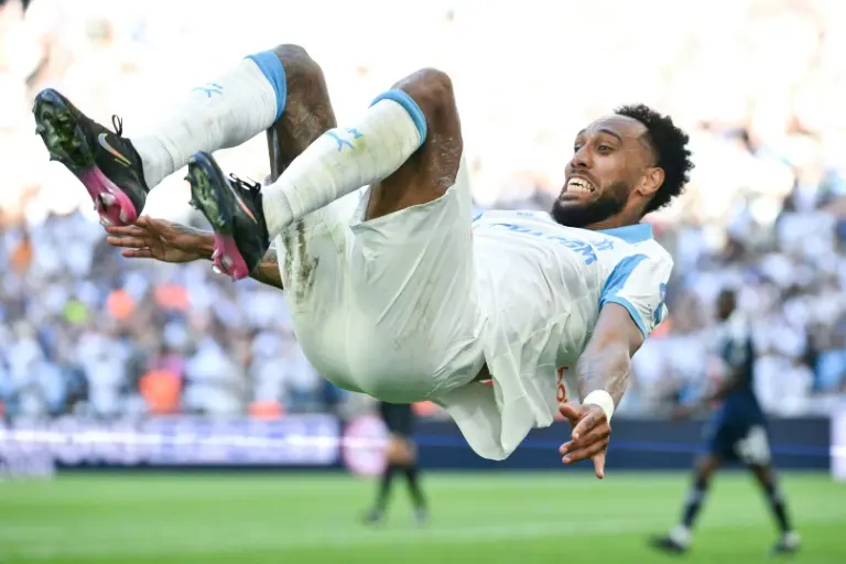 Ligue 1: l'OM dit "merci Aubameyang !"