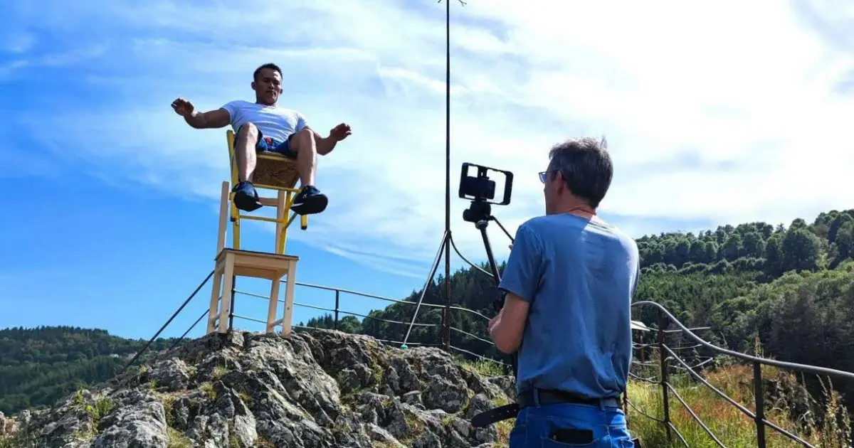 Loire. Dans les pas d’Henry’s, le Stéphanois Soon l’ordinaire défie le vide