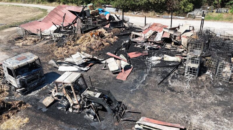 L’origine des trois incendies qui ont frappé le monde agricole ces derniers jours intrigue