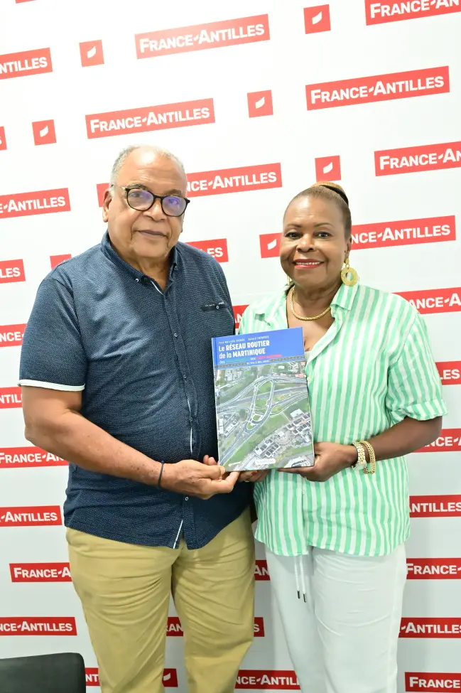 L'ouvrage patrimoine sur les routes nationales de la Martinique