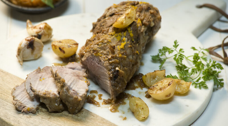 [MAGAZINE]  Légumes rôtis, filet mignon au gingembre et charlotte chocolat pomme liane : les recettes du week-end