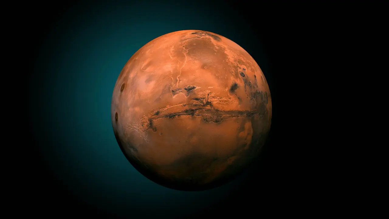 Mars : la planète rouge se pare de vert durant la nuit