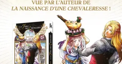 Masanari Yuzuka (La Naissance d'une chevaleresse) vous invite À la table des chevaliers
