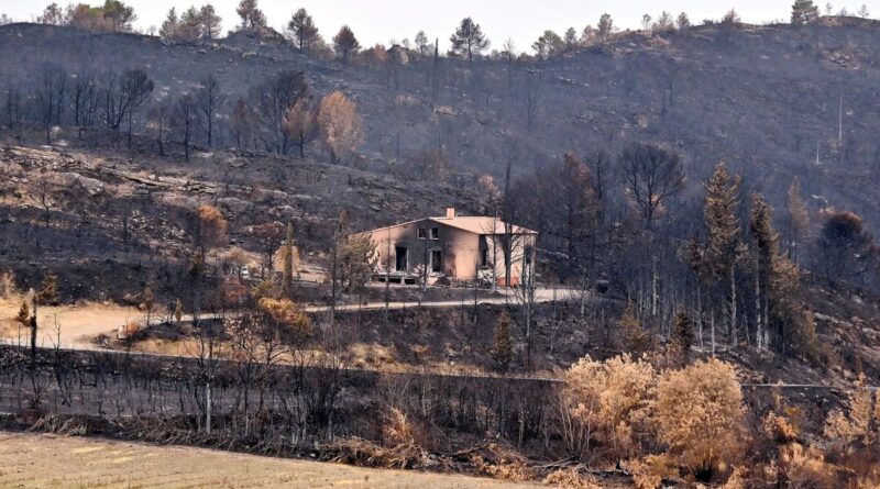 Mégafeu dans l'Aude : l'incendie "est à présent éteint" annonce la préfecture - ici