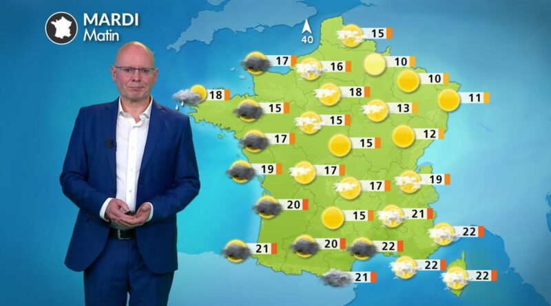 Météo du mardi 26 août : temps chaud, tournant à l’orage - Actualités La Chaîne Météo