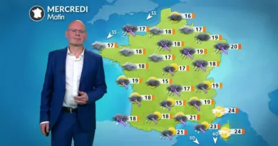 Météo du mercredi 20 août : temps instable, pluies fréquentes et températures en baisse - Actualités La Chaîne Météo