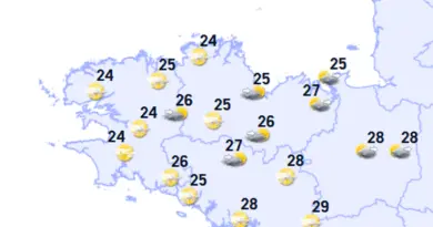 Météo en Bretagne : des nuages et des températures en baisse, ce lundi